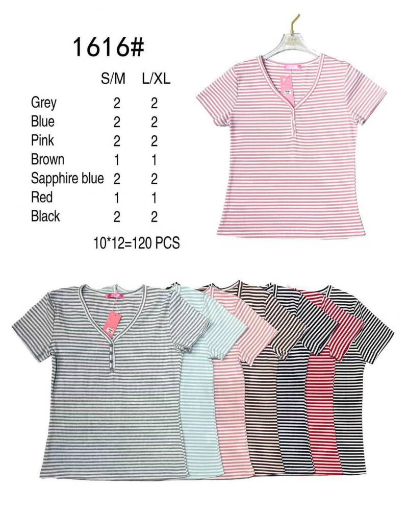 Bluzki damskie Roz S/M-L/XL, Mix Kolor Paczka 12 szt